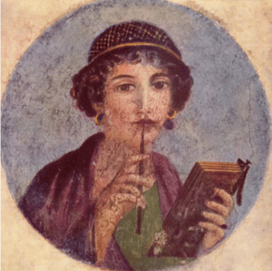 Artwork of a Woman from Ancient Rome