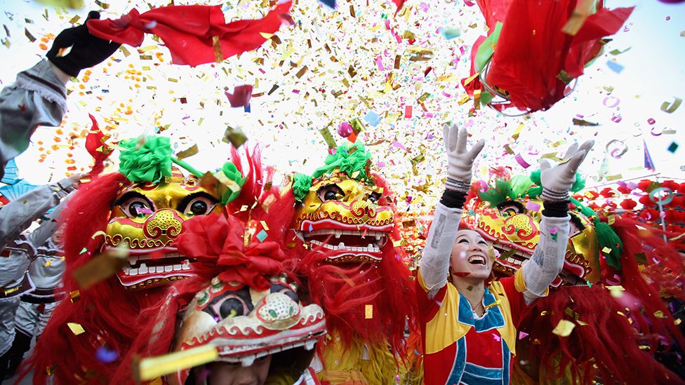 Lunar New Year in China Celebration