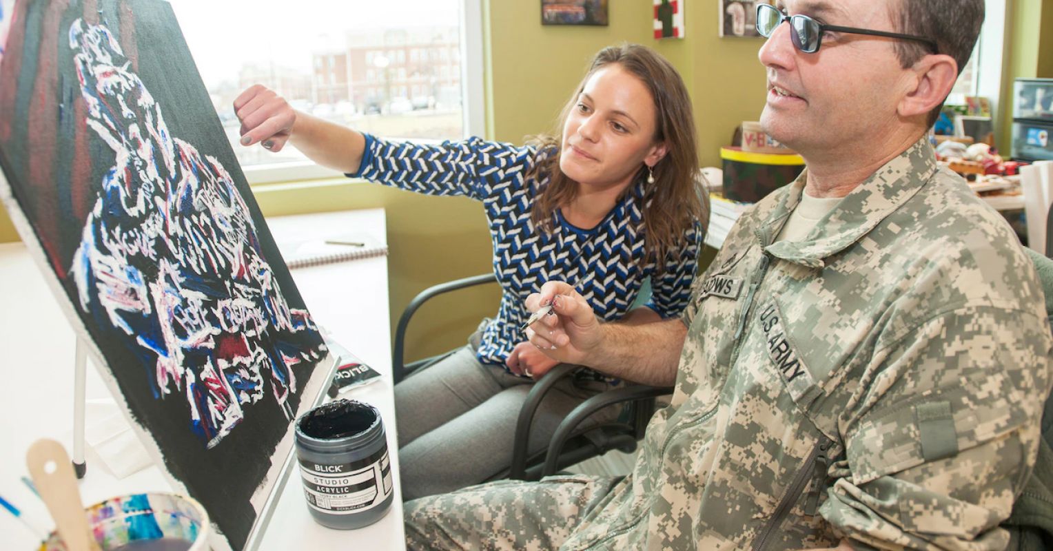 Military Members Use Arts to Heal Trauma